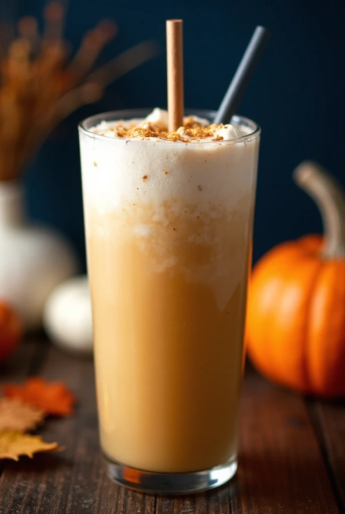 Boozy Cherry Pumpkin Float