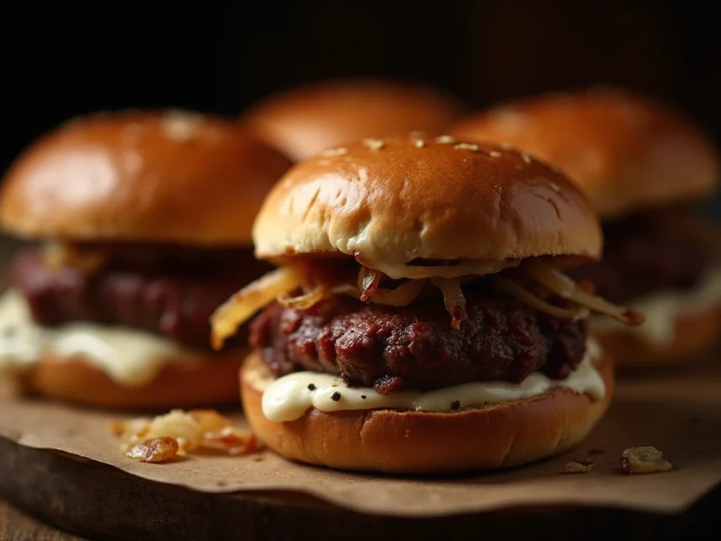 Easy Oktoberfest Sliders with Pretzel Buns