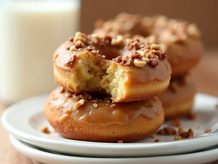 Delicious Maple Pecan Pumpkin Donuts
