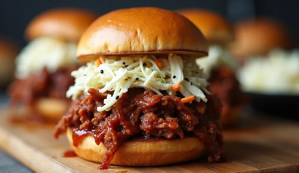 Sweet Apple Butter BBQ Sliders