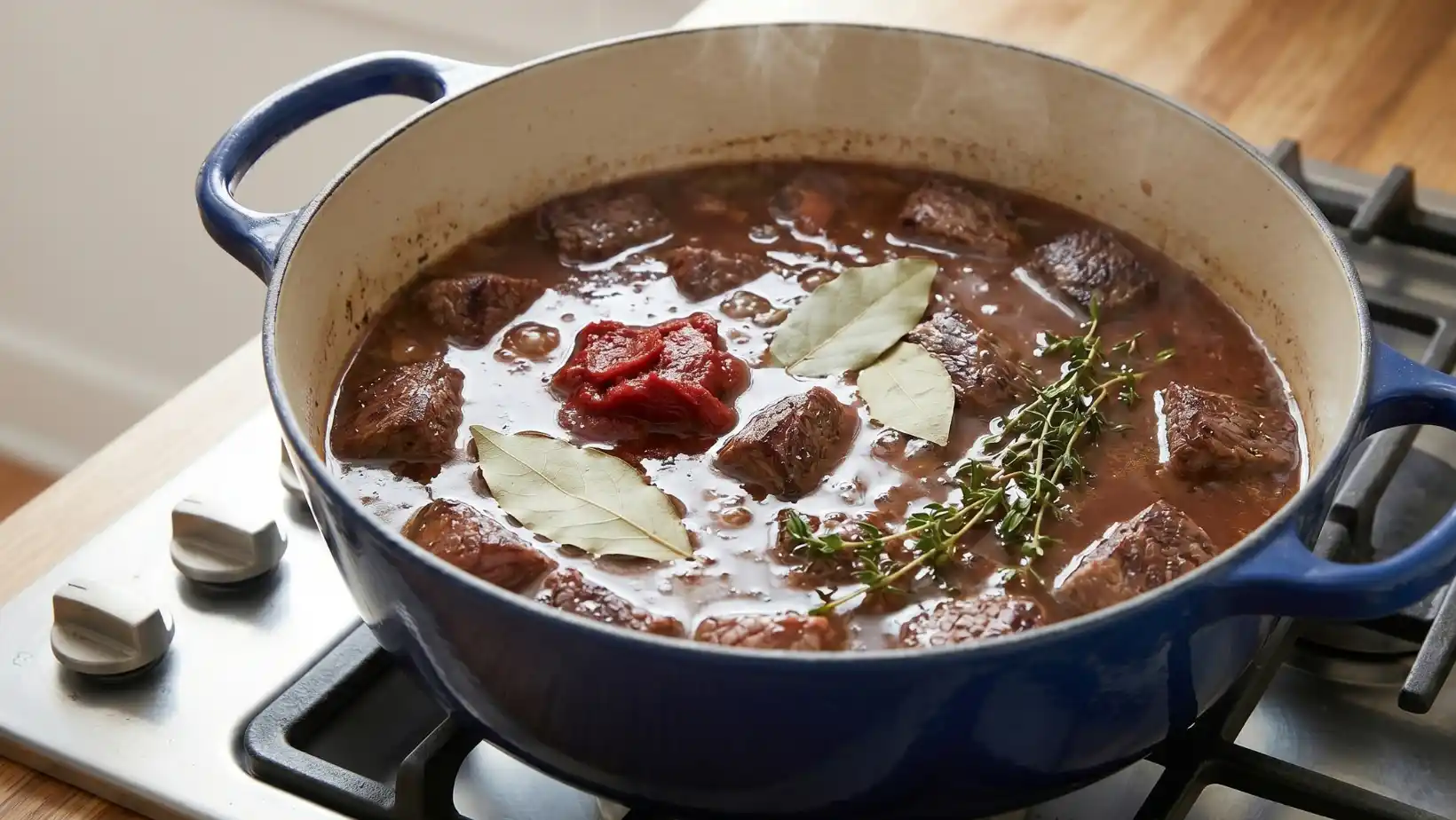 French Beef and Mushroom Stew