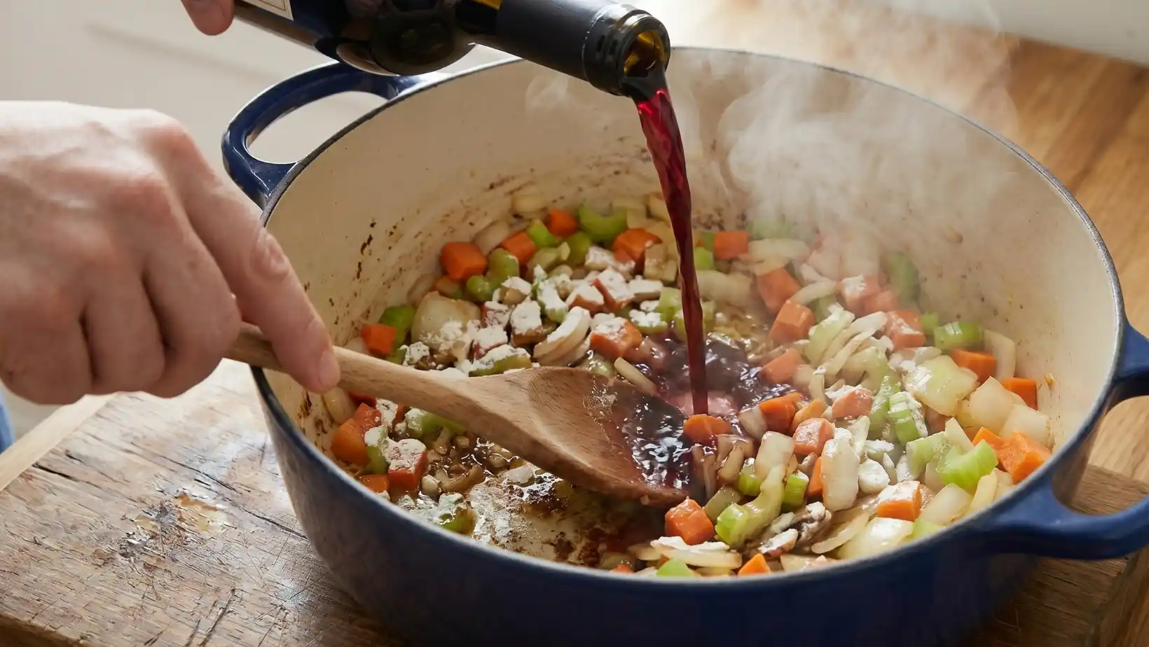 French Beef and Mushroom Stew
