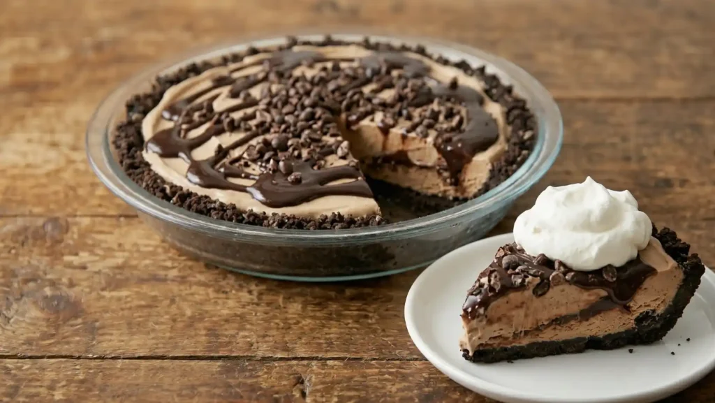 Oreo Coffee Ice Cream Pie