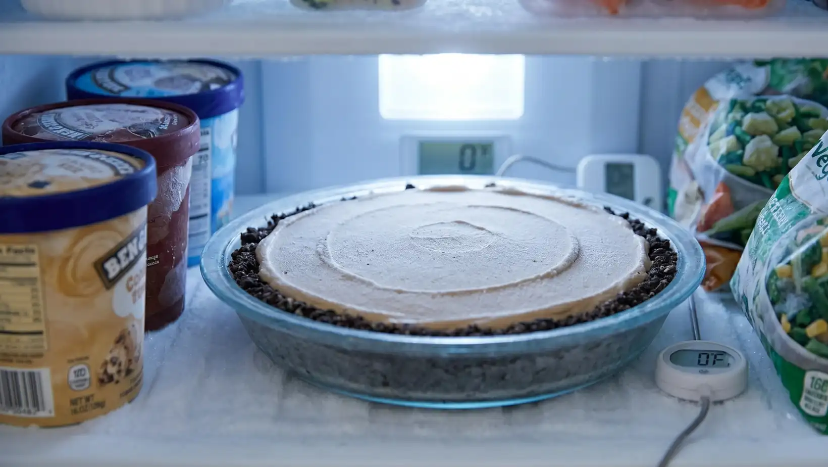 Oreo Coffee Ice Cream Pie