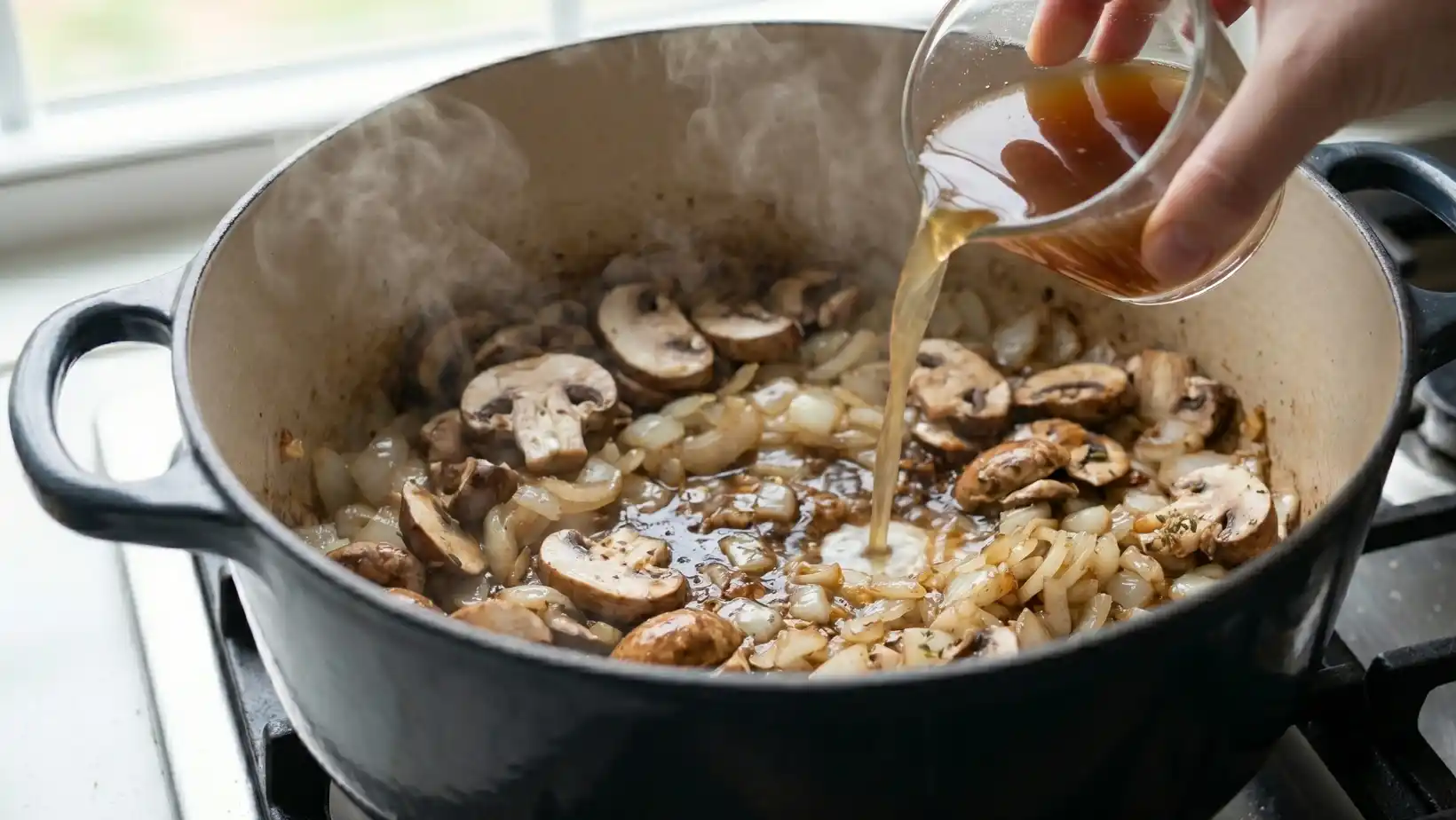 beef stroganoff with ground beef