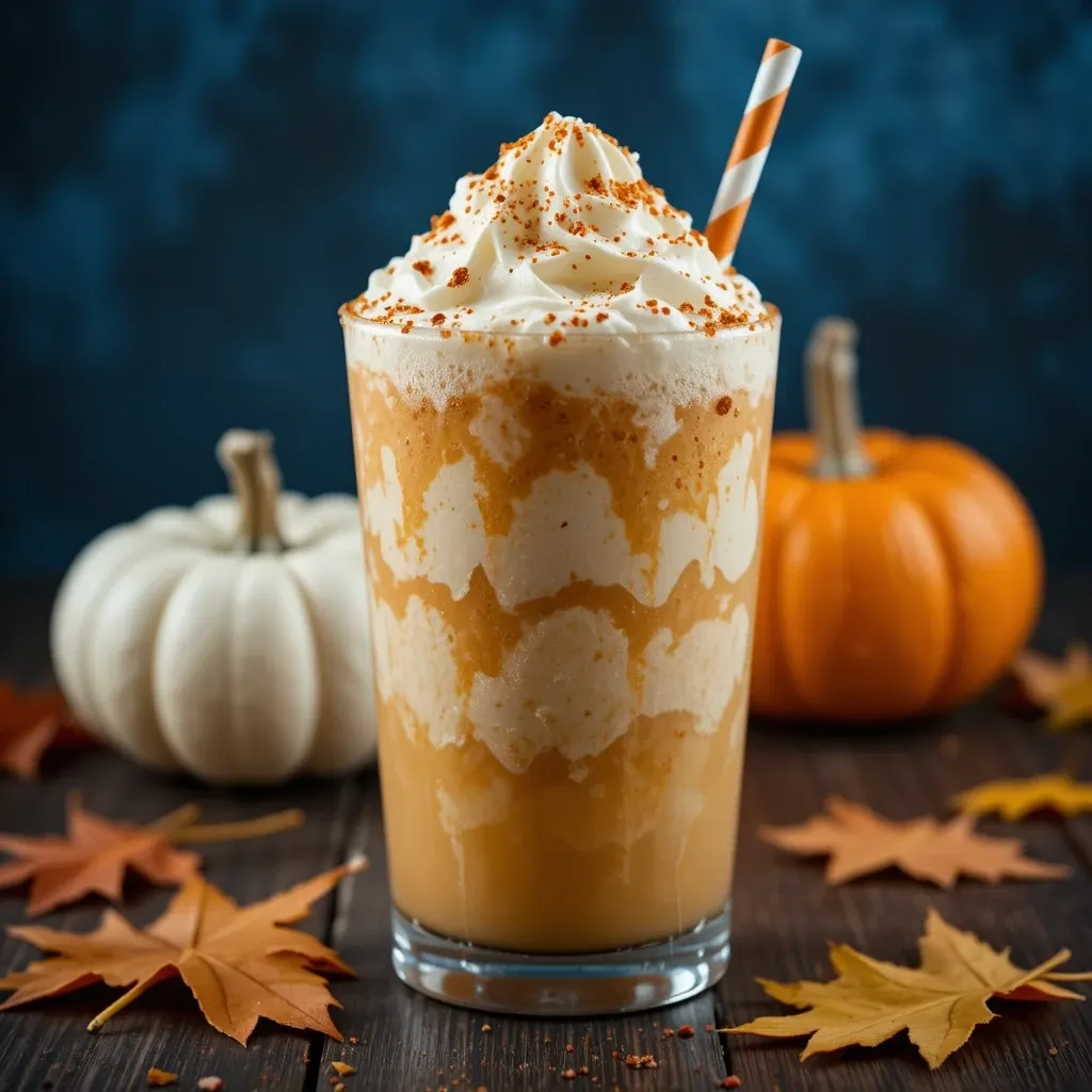 Boozy Cherry Pumpkin Float