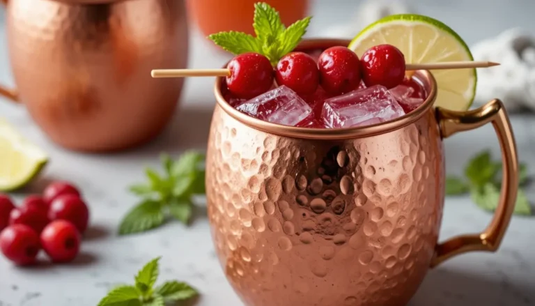 Sparkling Cranberry Rebel Mule