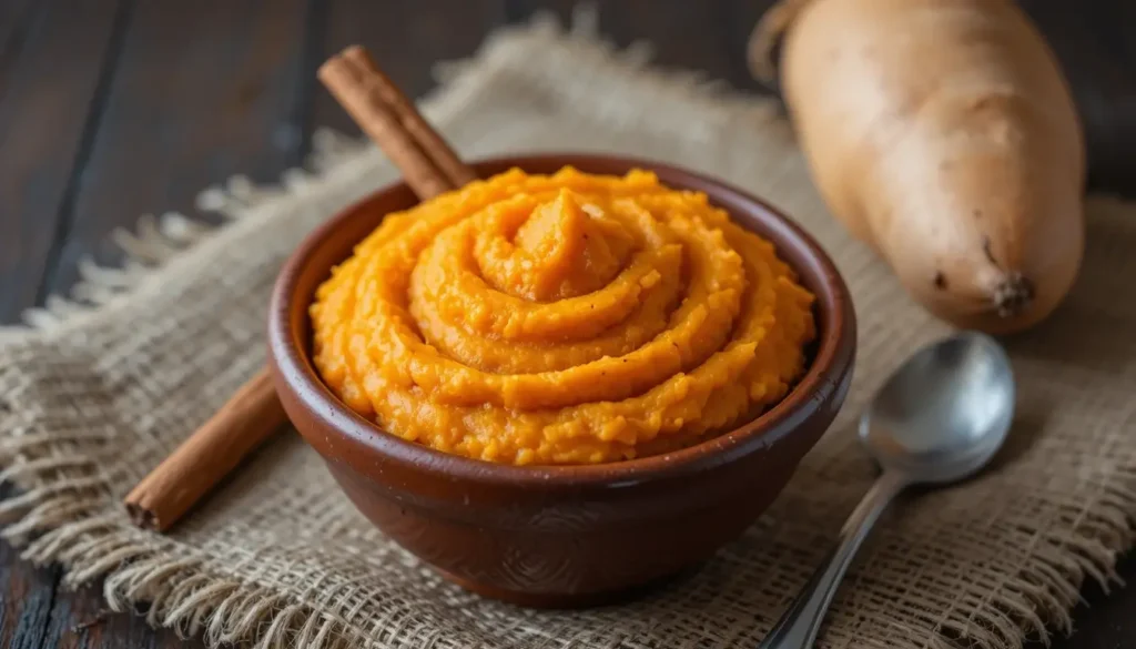 Creamy Sweet Potato Pickle Mash
