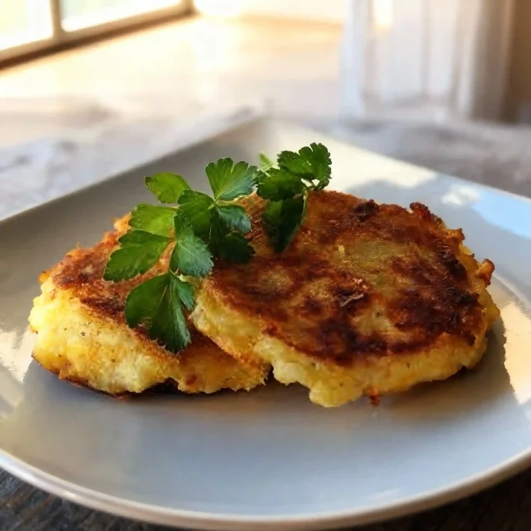Cheesy Potato Pancakes