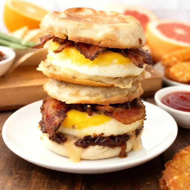 Gourmet McMuffin Breakfast Sandwich