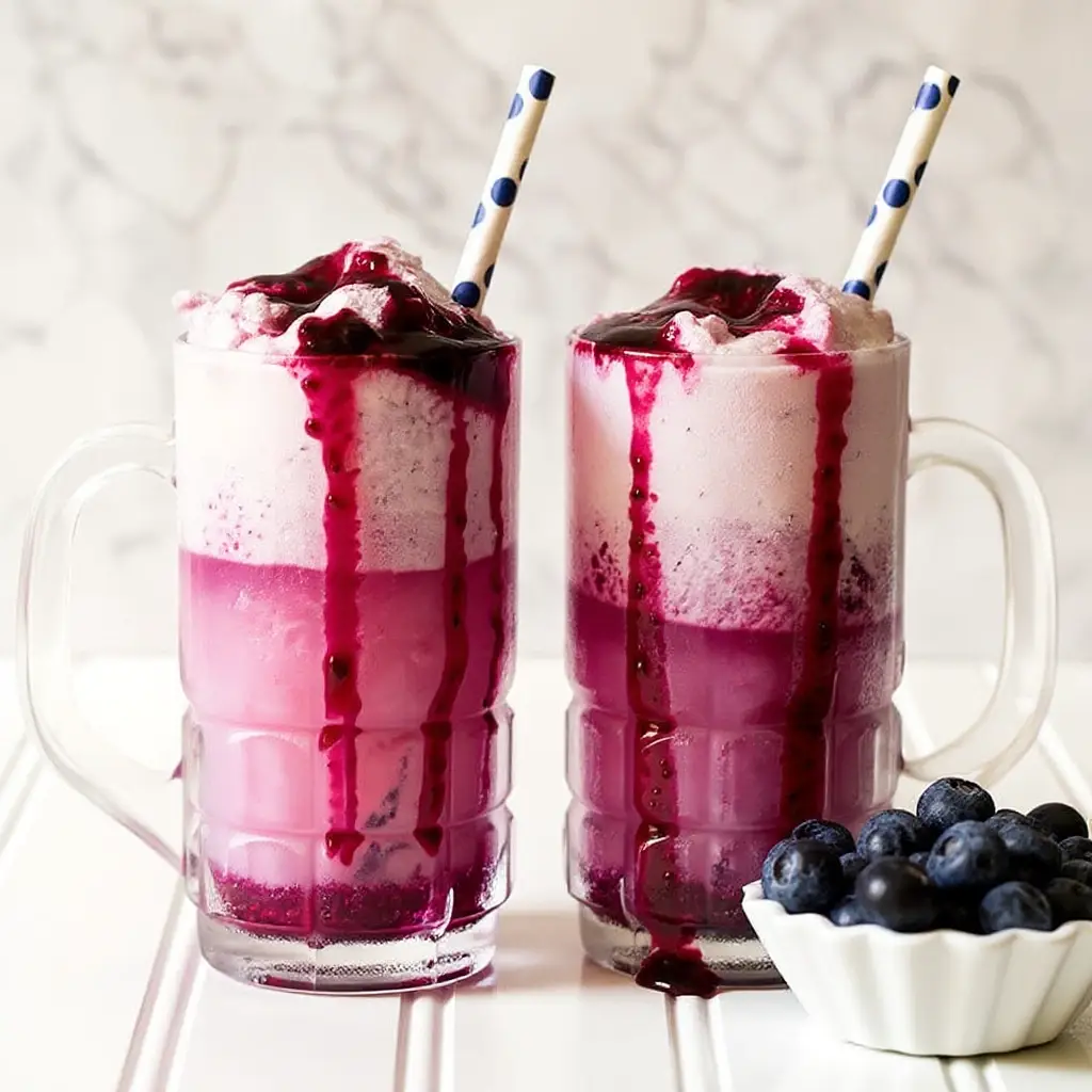 Blueberry Bliss Floats