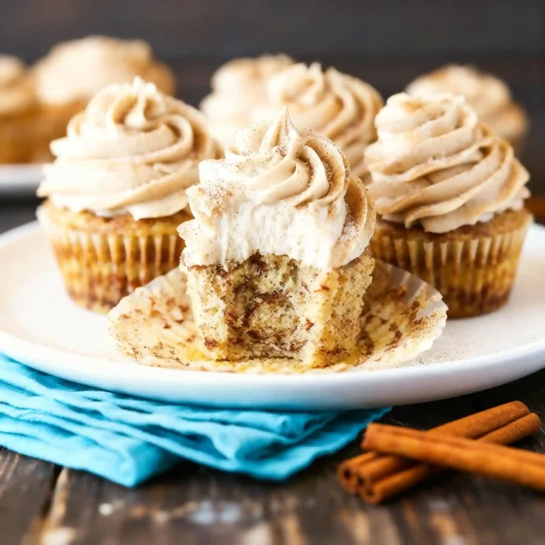 Cinnamon Roll Cupcakes