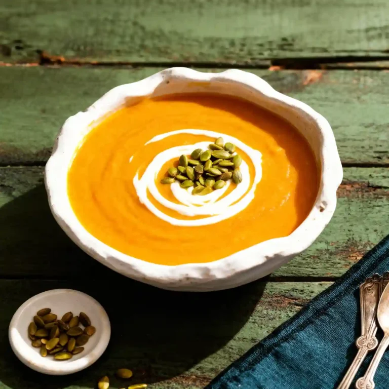 Homemade Creamy Carrot Soup