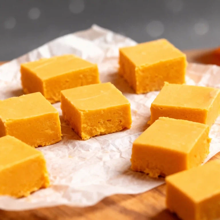Homemade Pumpkin Fudge
