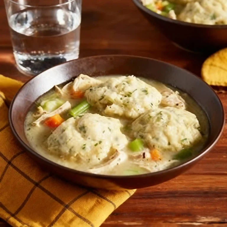 Instant Pot Chicken and Dumplings