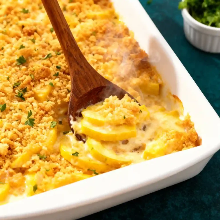 Cheesy Squash Casserole Recipe