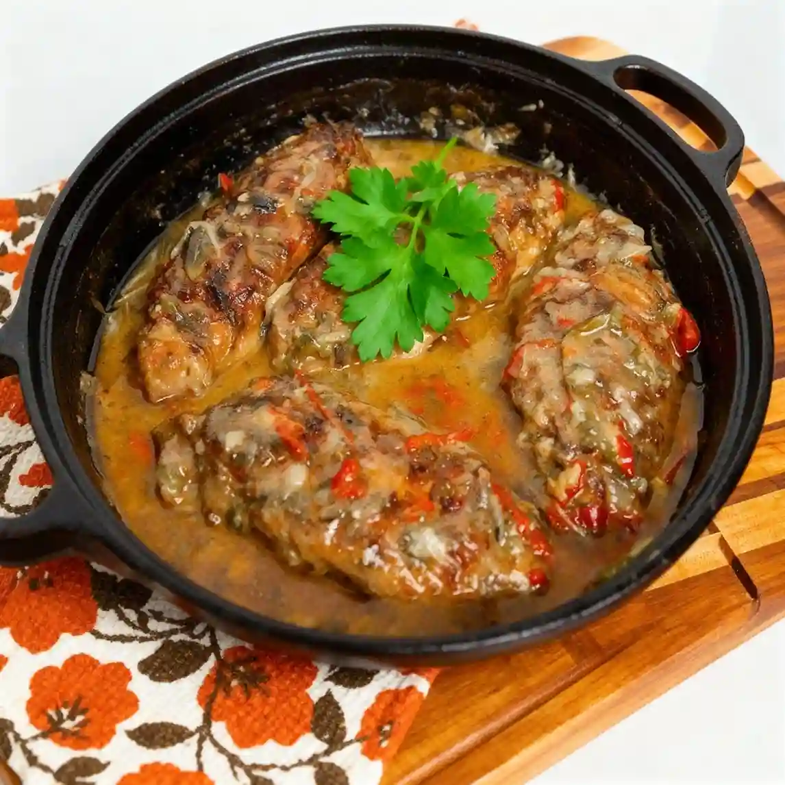 Smothered Turkey Wings