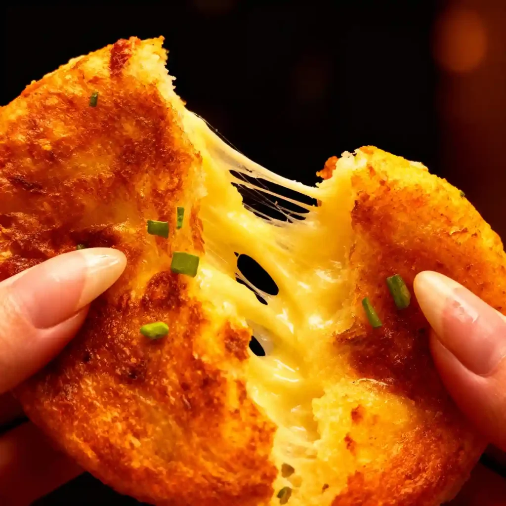 Cheesy Potato Pancakes