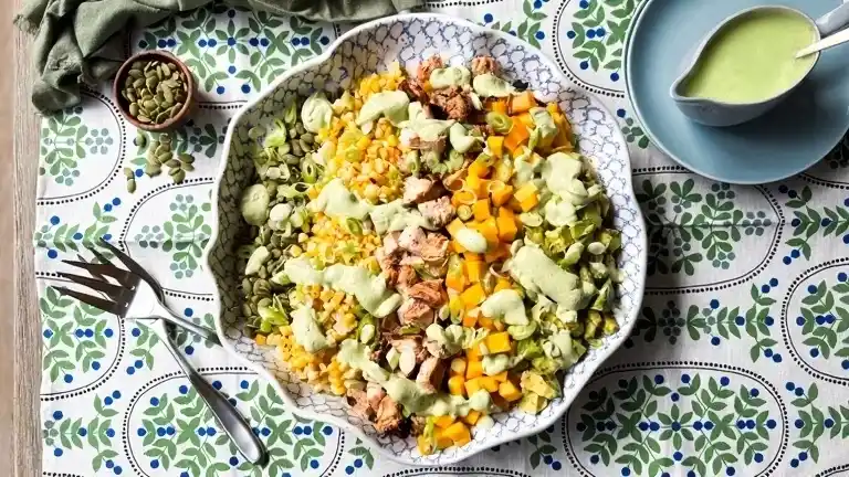 Chopped Mango Avocado Chicken Salad