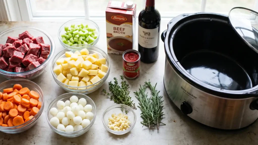 Slow Cooker Beef Stew