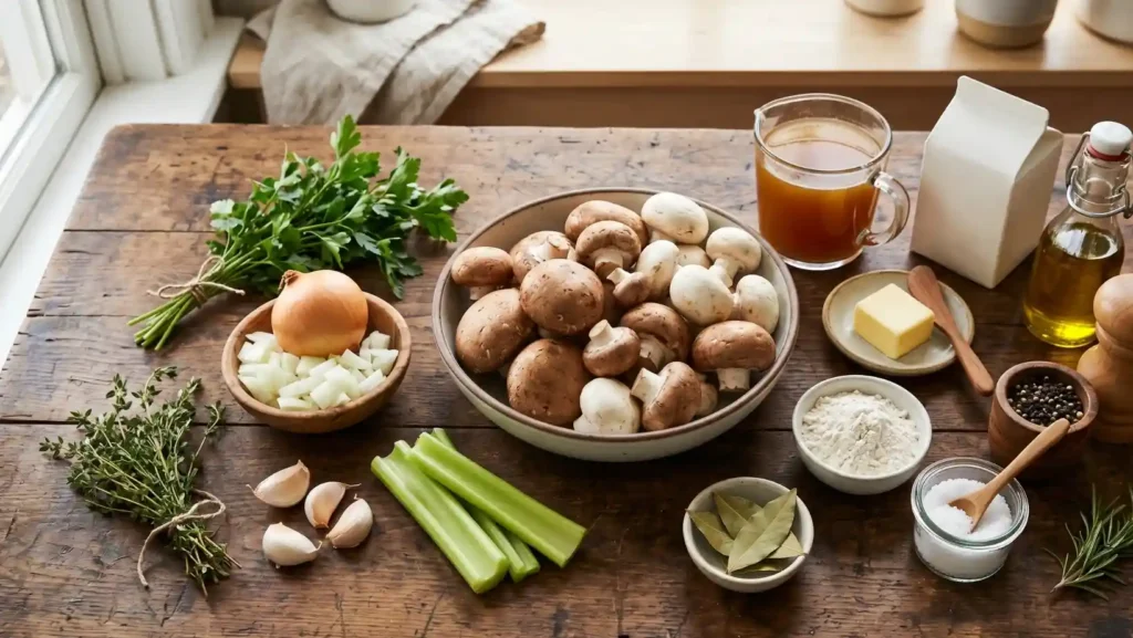 Mushroom Soup Recipe