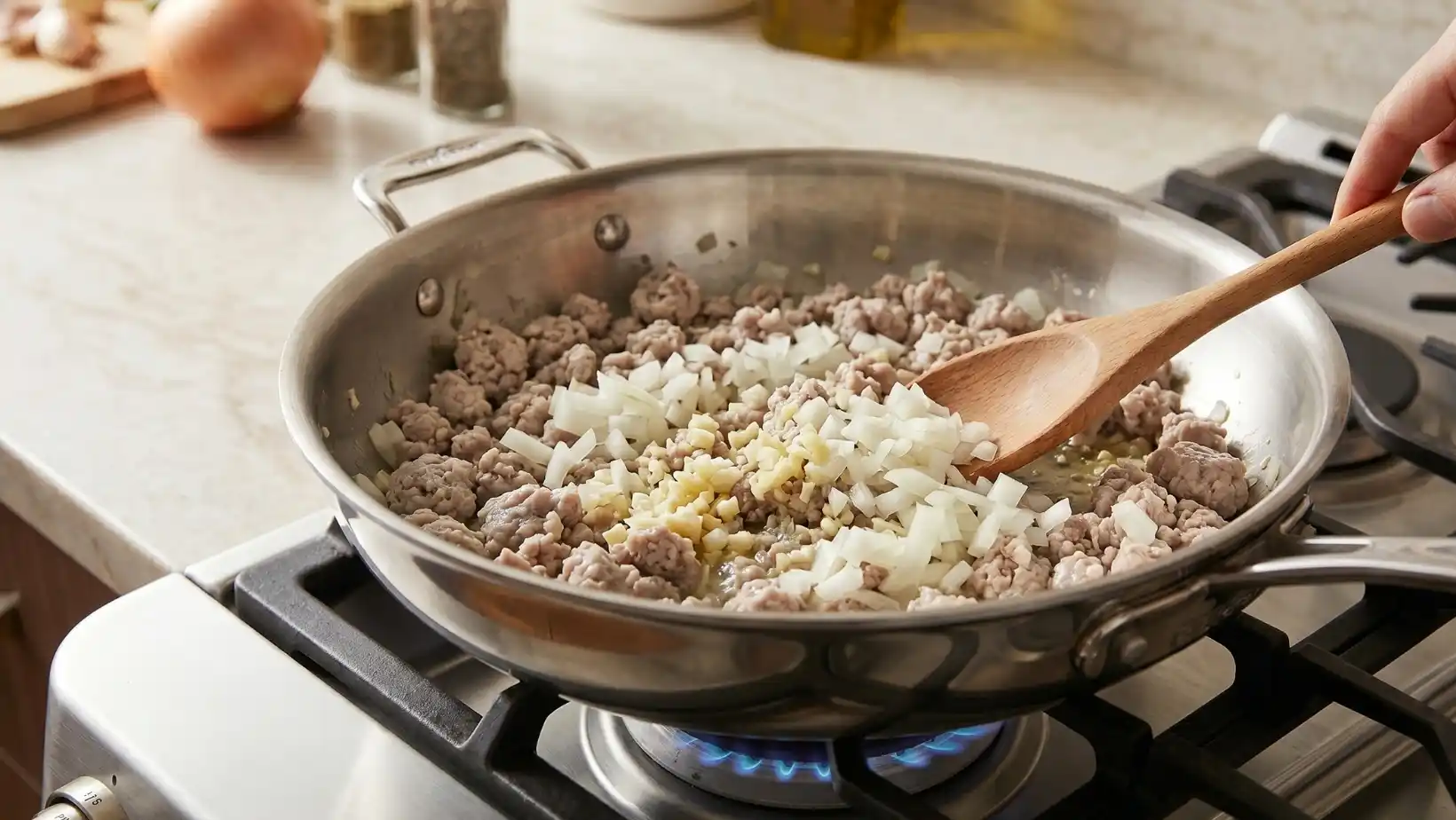 Turkey Taco Rice Skillet