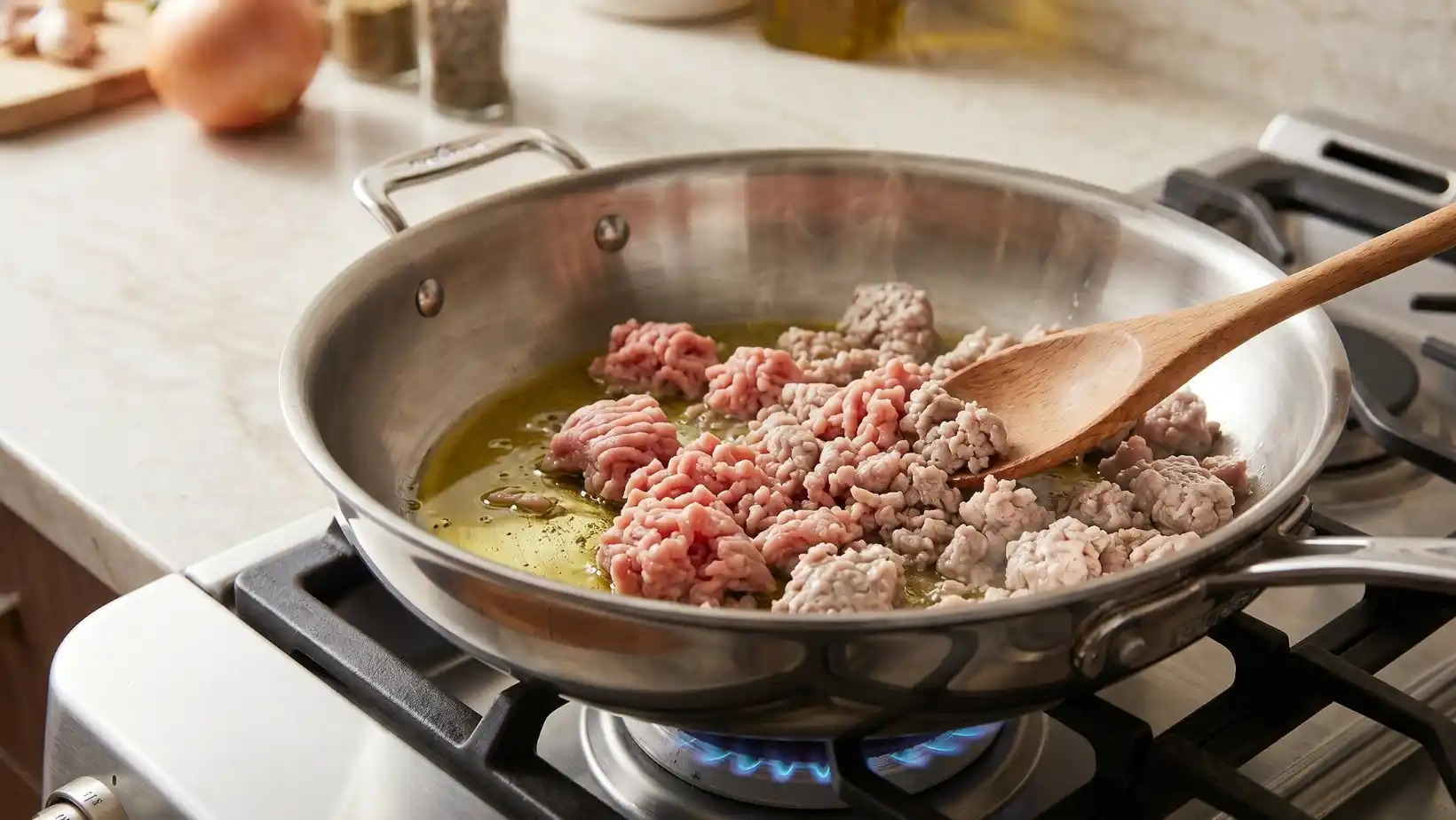 Turkey Taco Rice Skillet