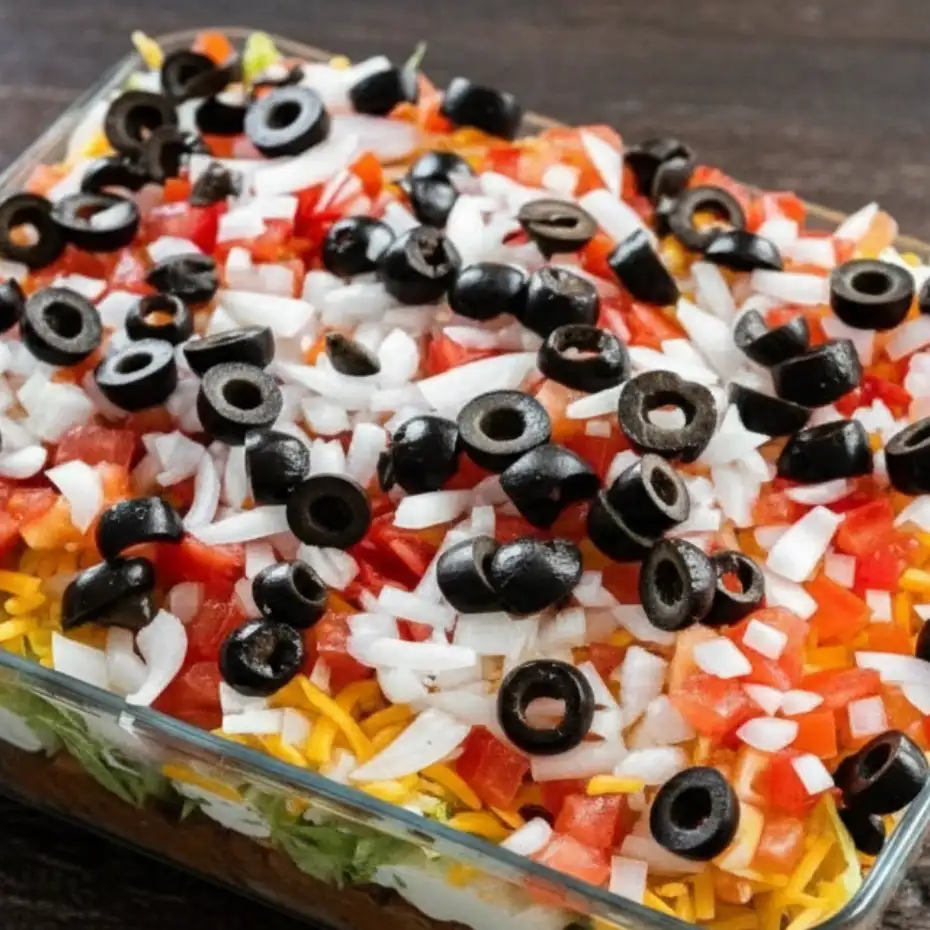 Creamy Layer Taco Dip