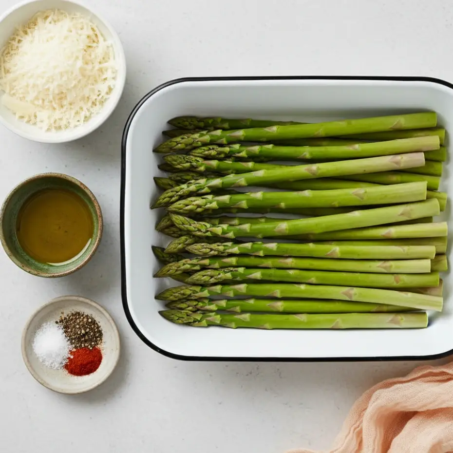 Air Fryer Roasted Asparagus