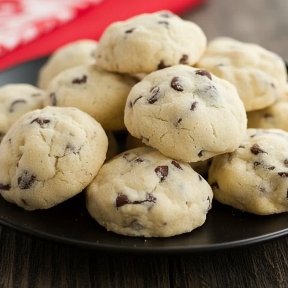 Chocolate Chip Tea Cookies