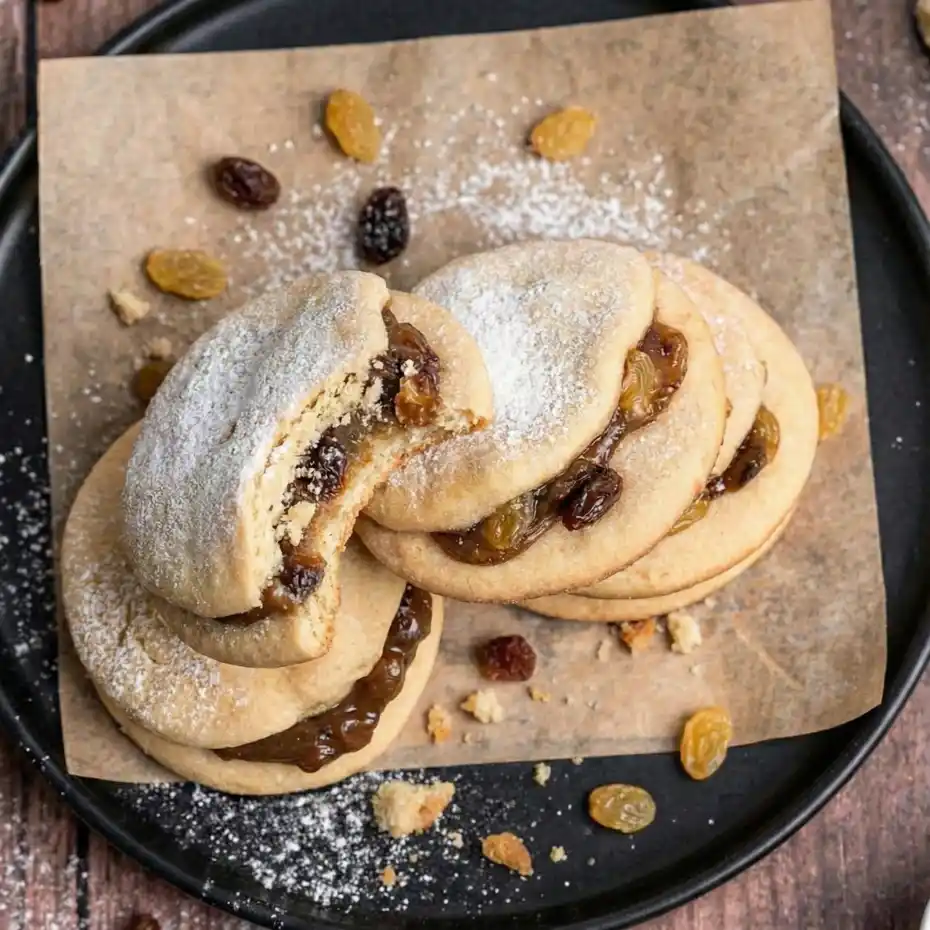 Filled Raisin Cookies