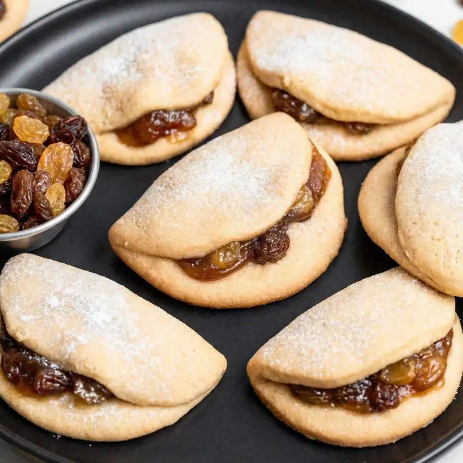 Filled Raisin Cookies