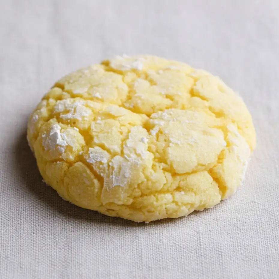 Lemon Crinkle Cookies