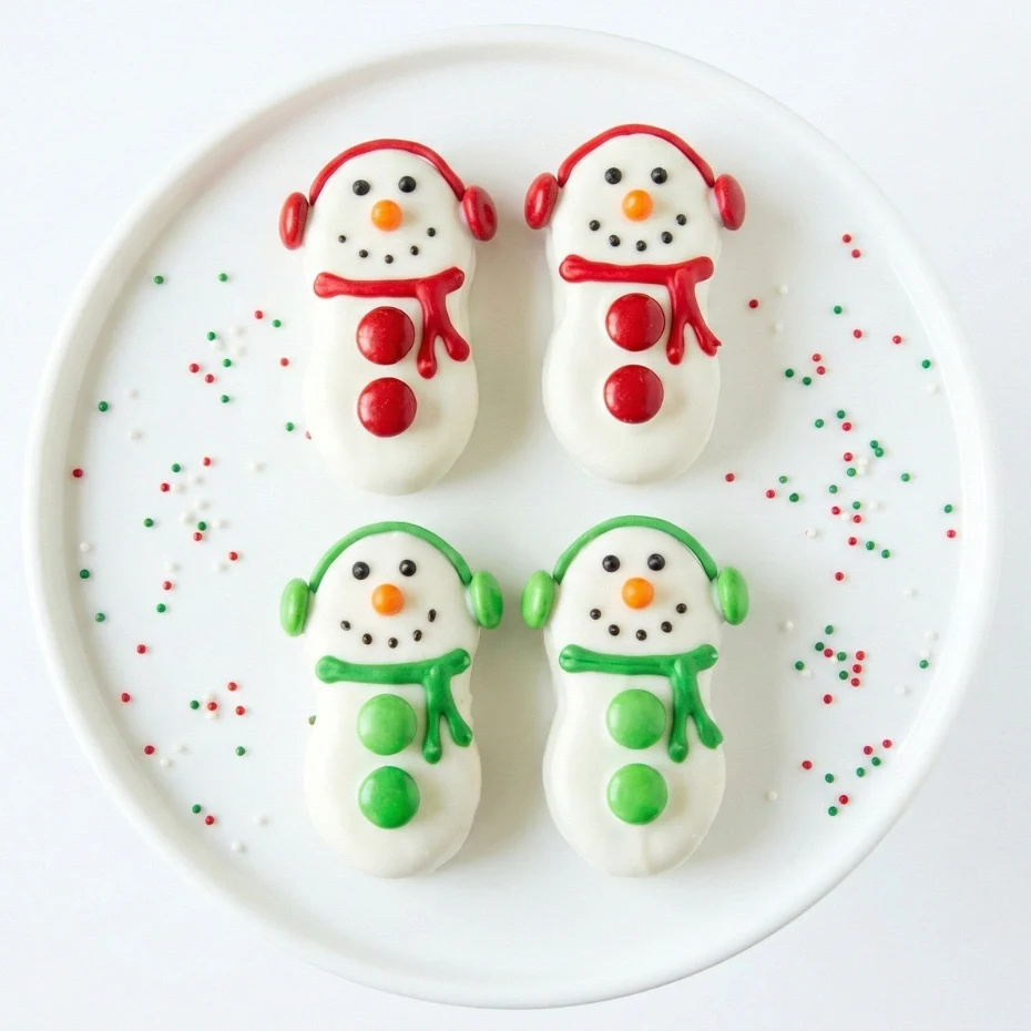 Nutter Butter Snowmen