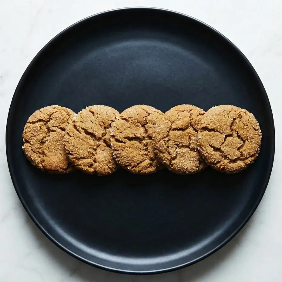 Soft and Chewy Molasses Spice Cookies