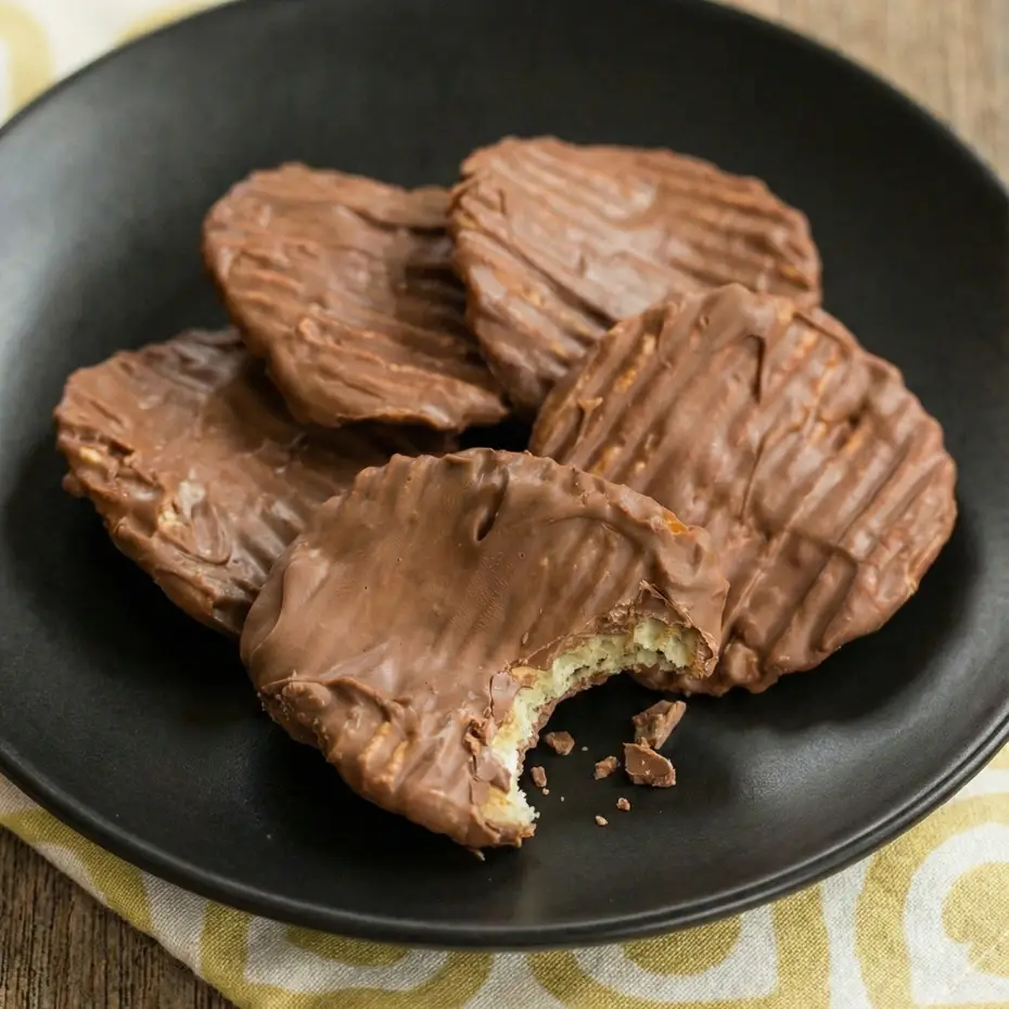 Chocolate Covered Potato Chips