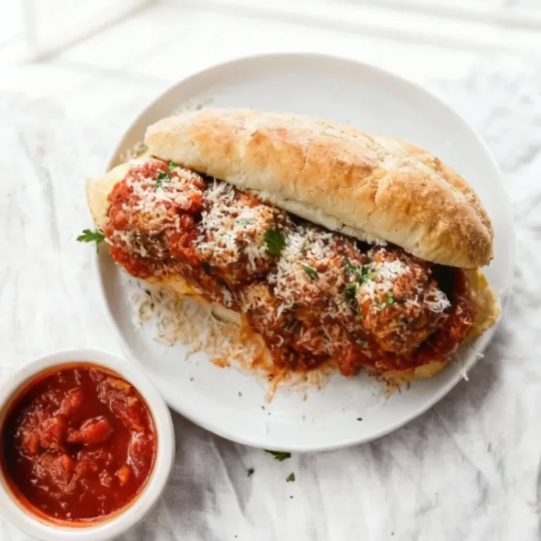 Meatball Sub Sandwich