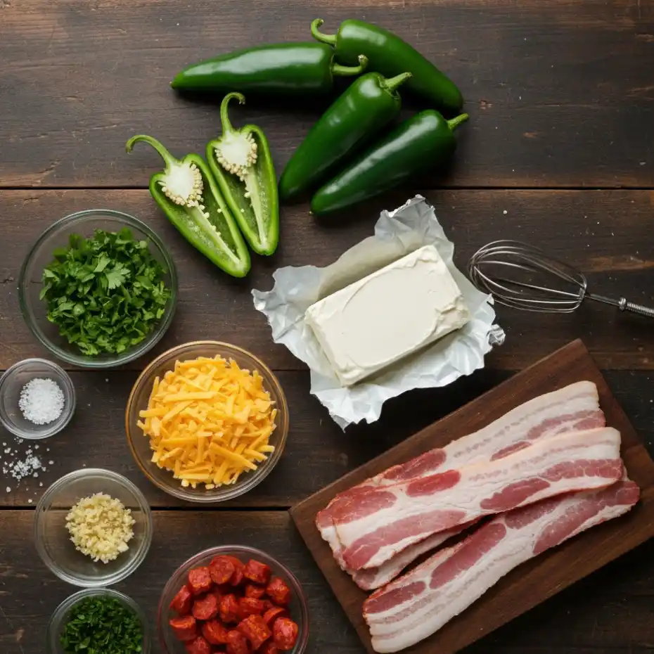 Bacon Jalapeno Poppers