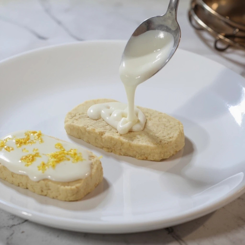 Lemon Shortbread Cookies