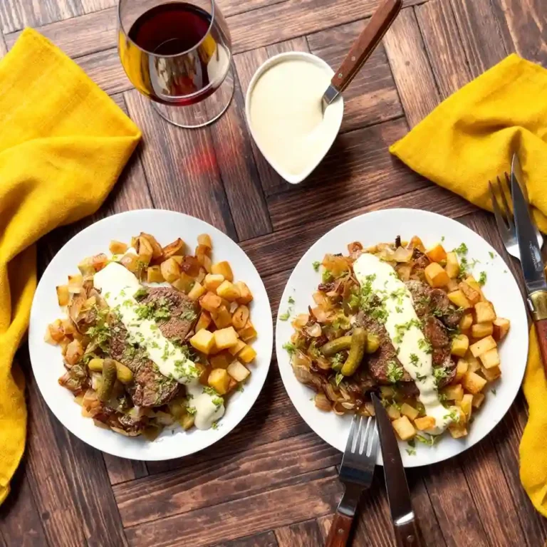 Beef Steak And Potatoes