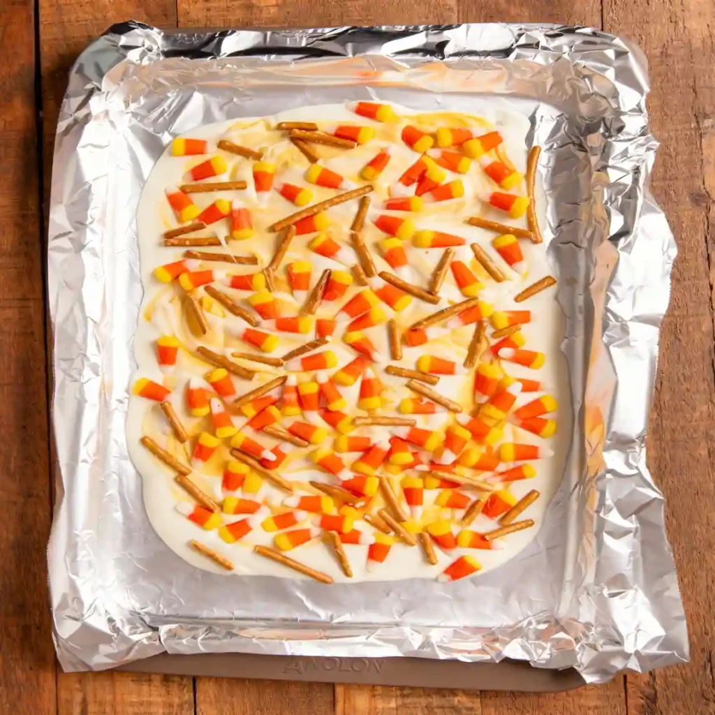 Candy Corn Bark