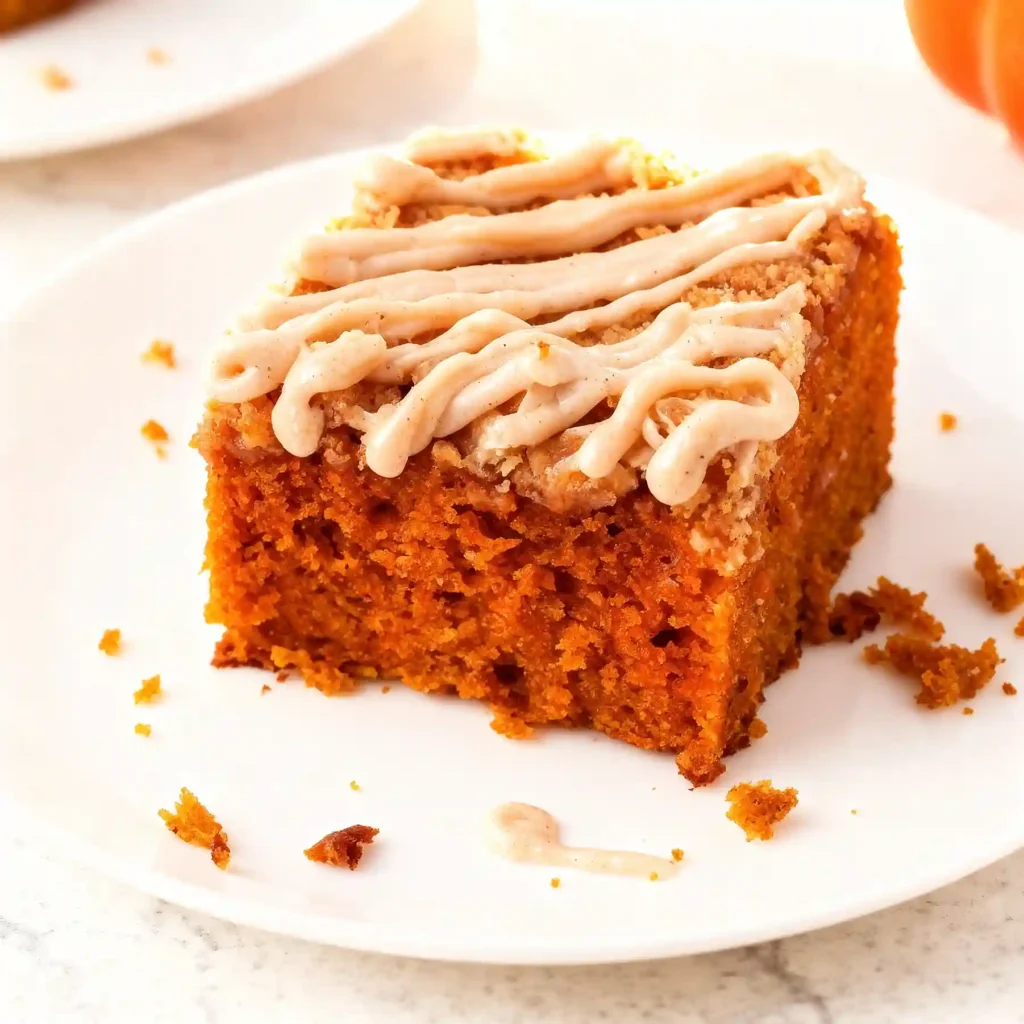 Cinnamon Streusel Pumpkin Cake