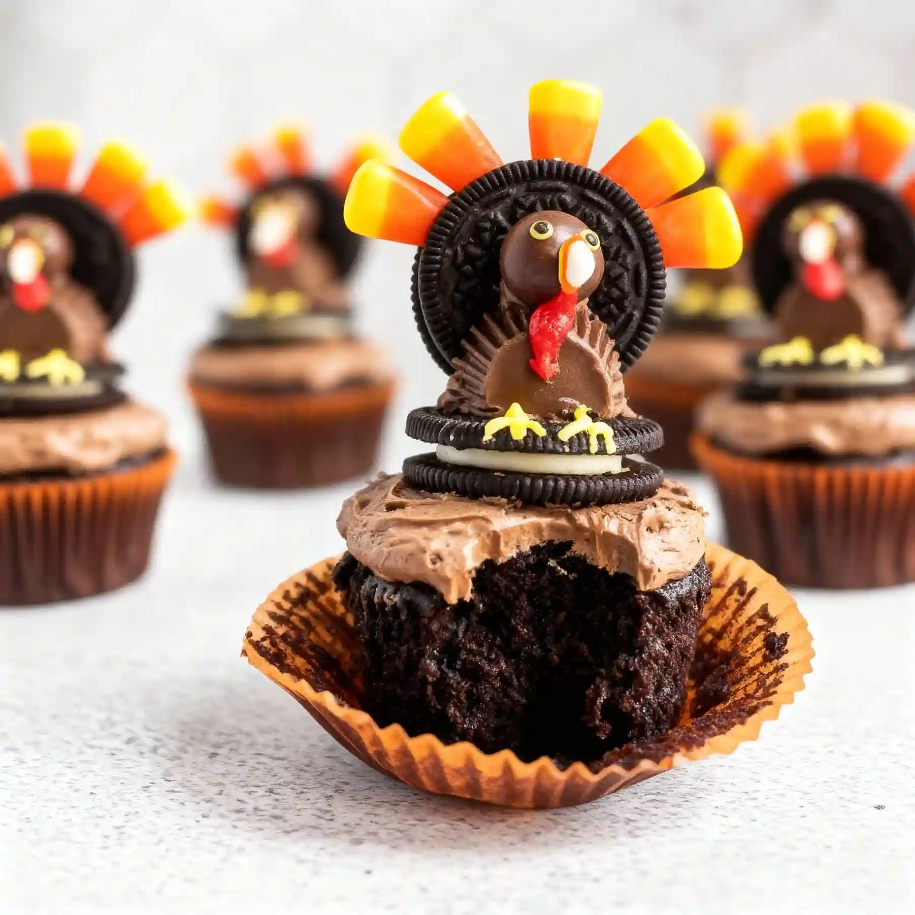 Turkey Cupcakes