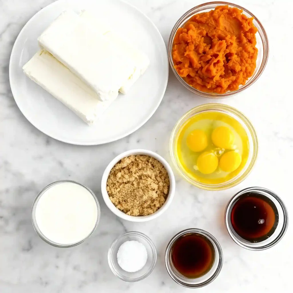 Maple Pumpkin Cheesecake Bars with Gingersnap Crust