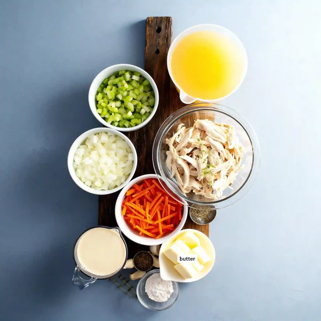 One Pot Classic Chicken and Dumplings
