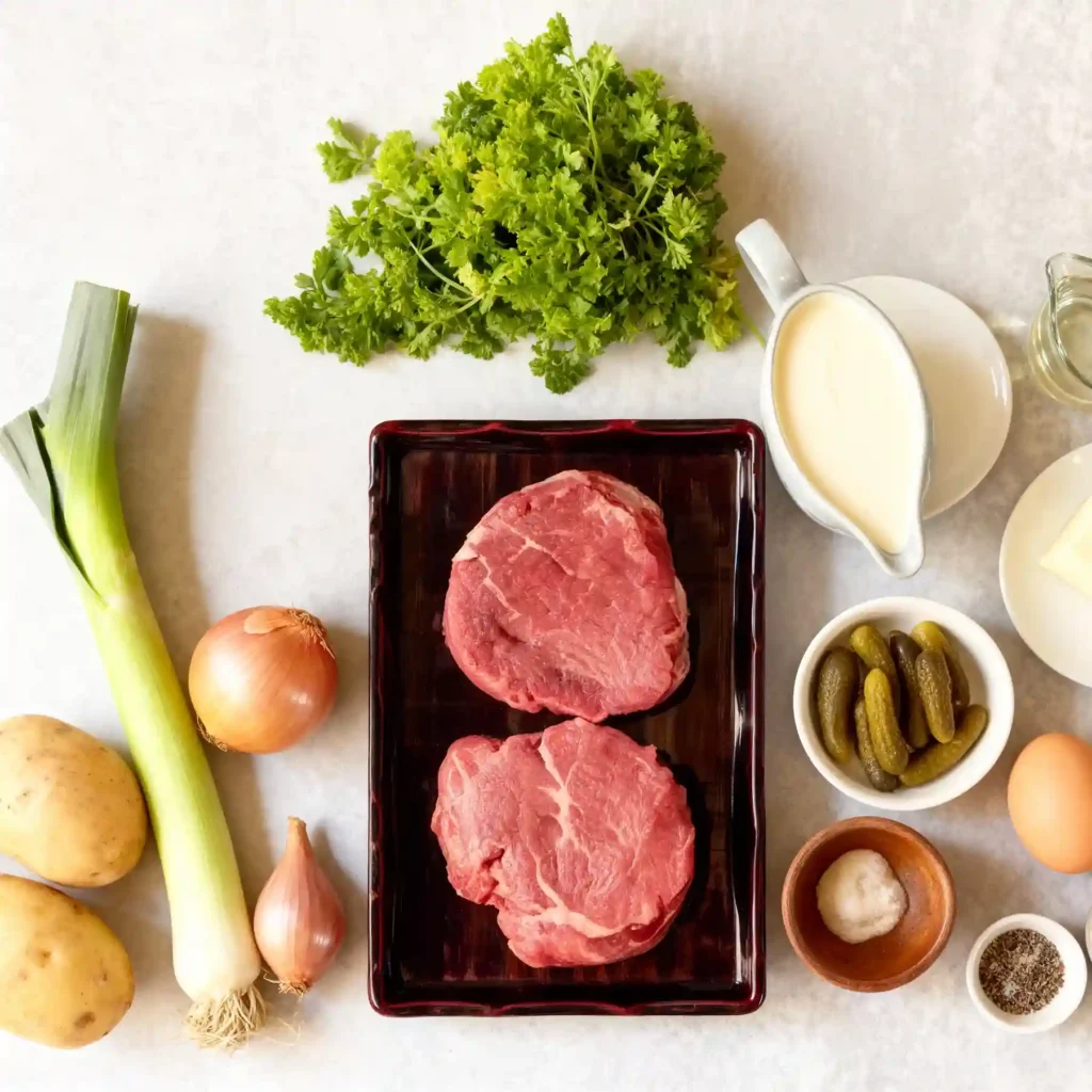 Beef Steak And Potatoes