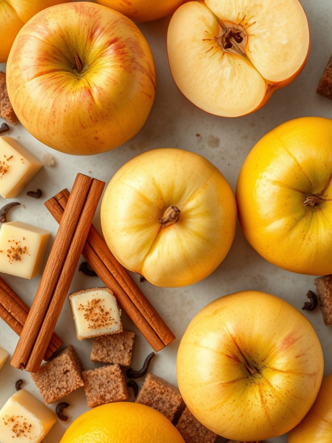 Ingredients for Baked Applesauce