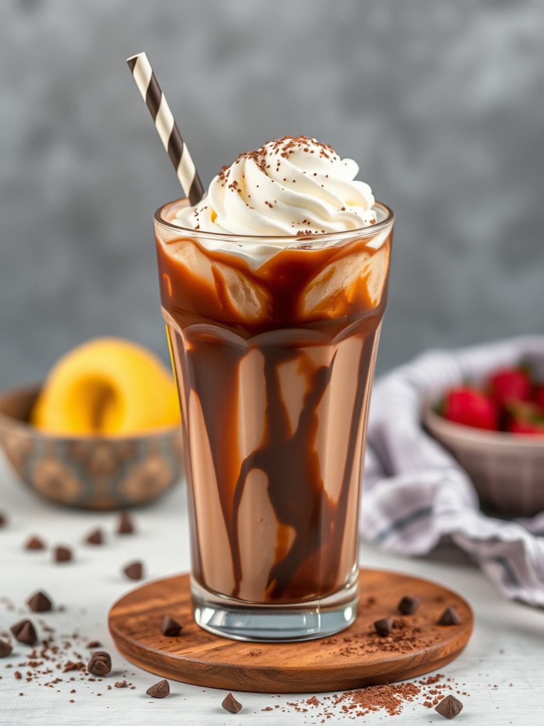 Chocolate Ice Cream Float Cocktail