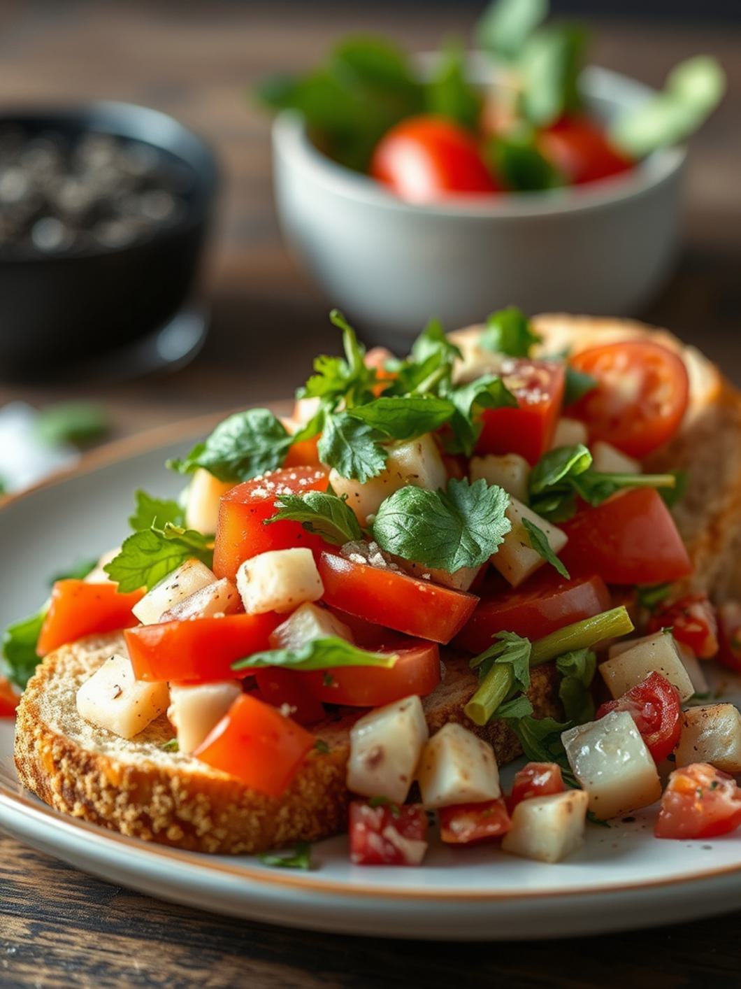 Serving suggestion for Chopped Italian Sandwich Salad