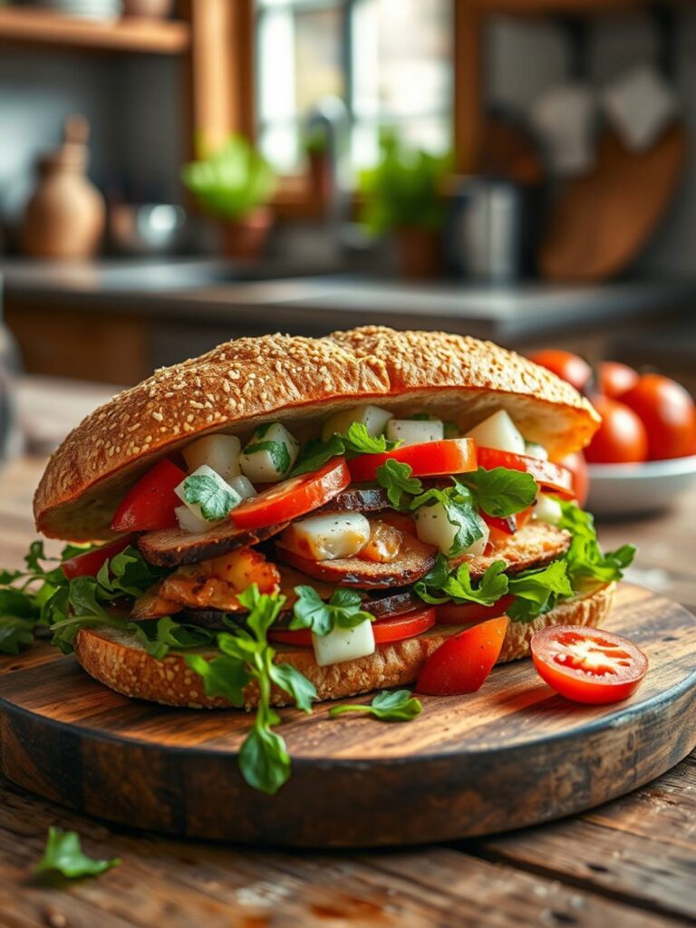 Chopped Italian Sandwich Salad